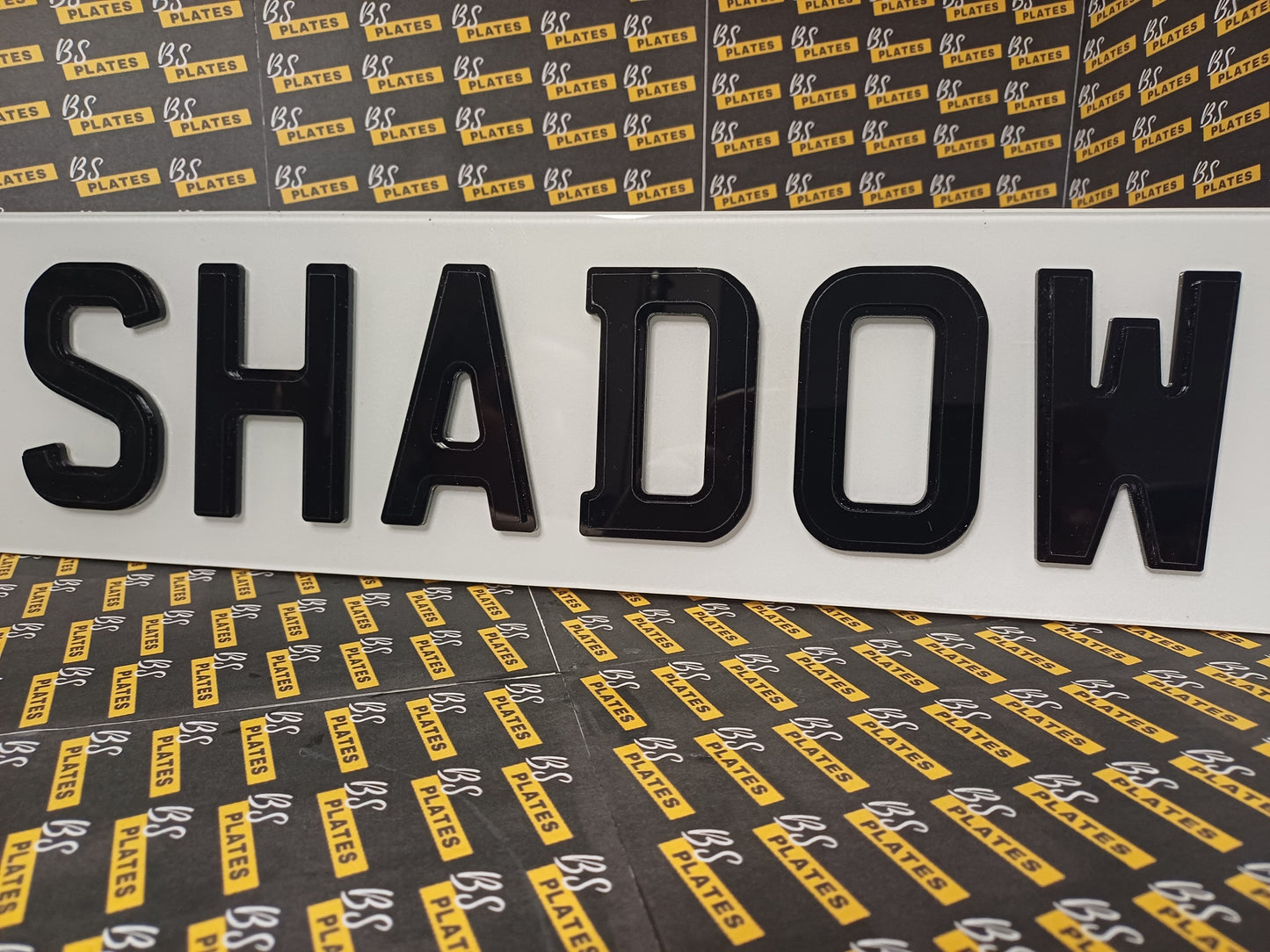 Shadow Number Plates
