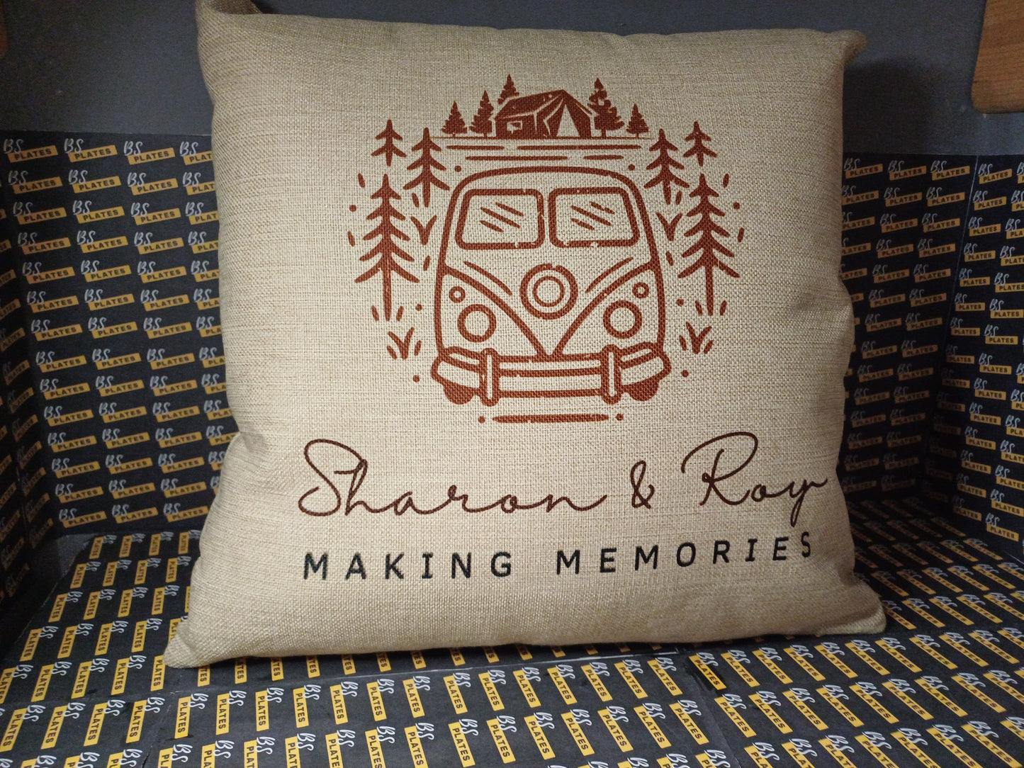 Vanlife Personalised Cushions