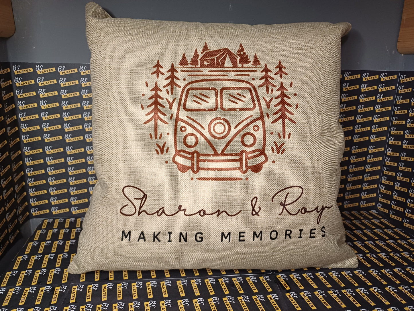 Vanlife Personalised Cushions