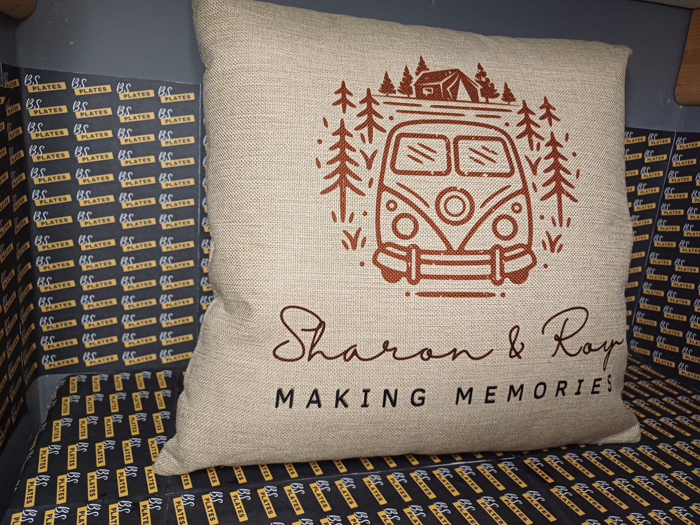 Vanlife Personalised Cushions
