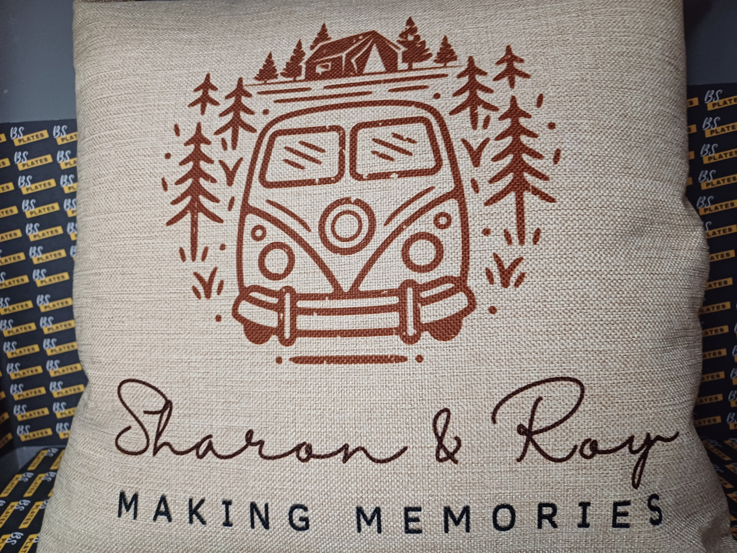 Vanlife Personalised Cushions