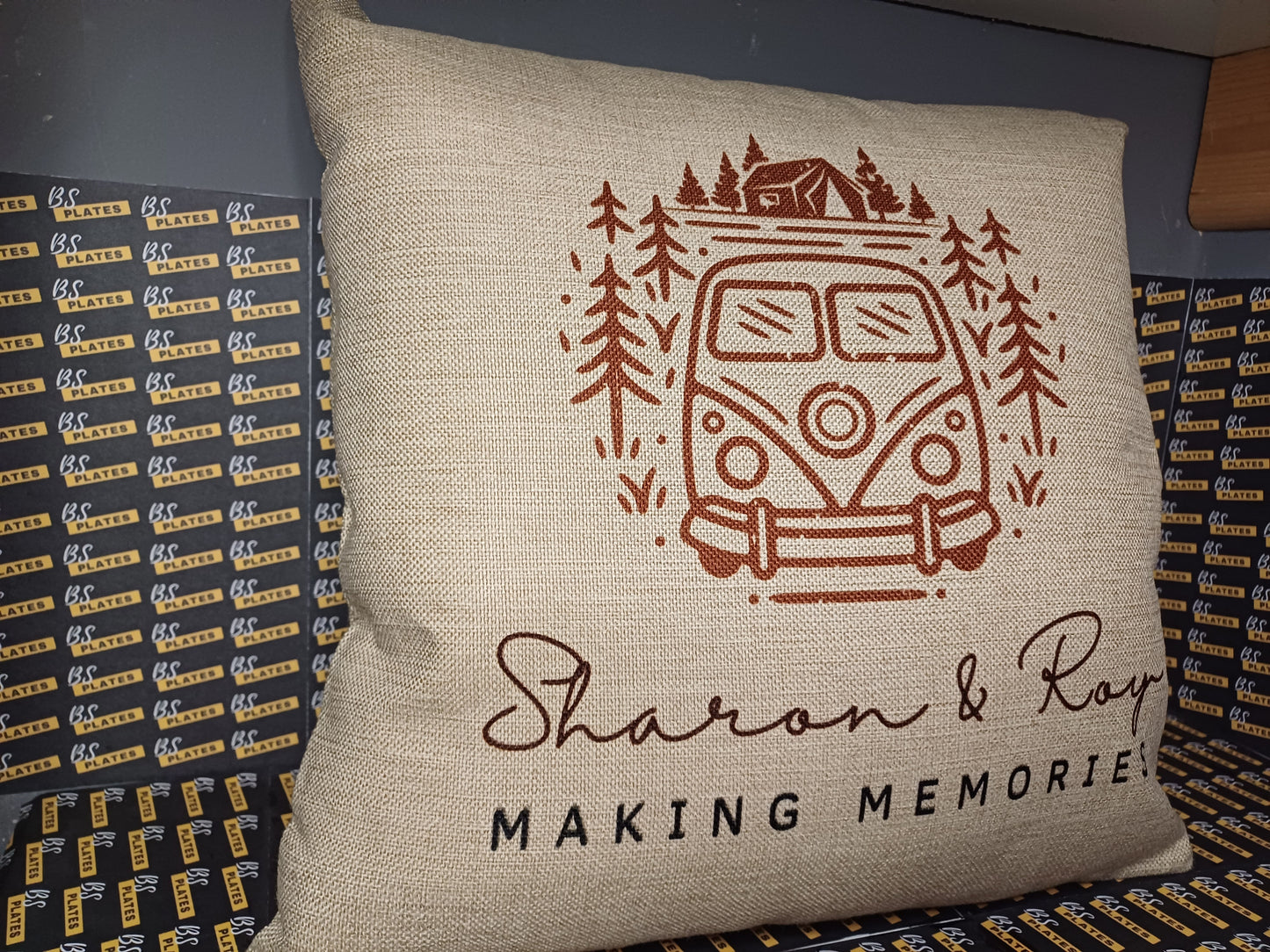 Vanlife Personalised Cushions