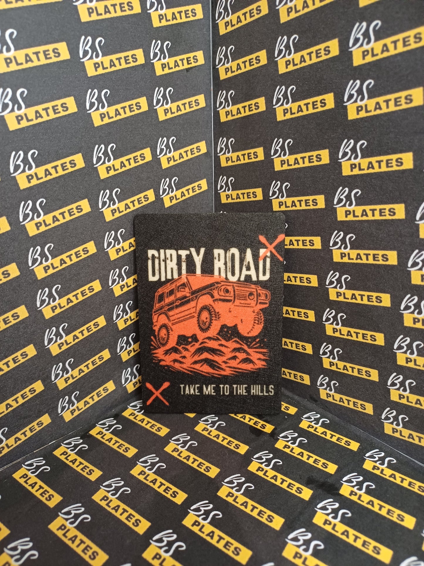 Dirty Road 4x4 Car Air Freshener