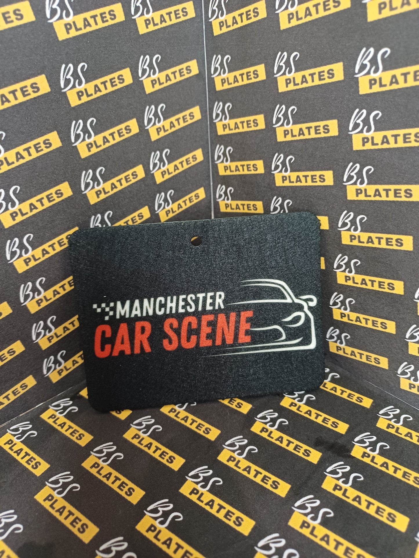Personalised Town Car Scene Air Freshener