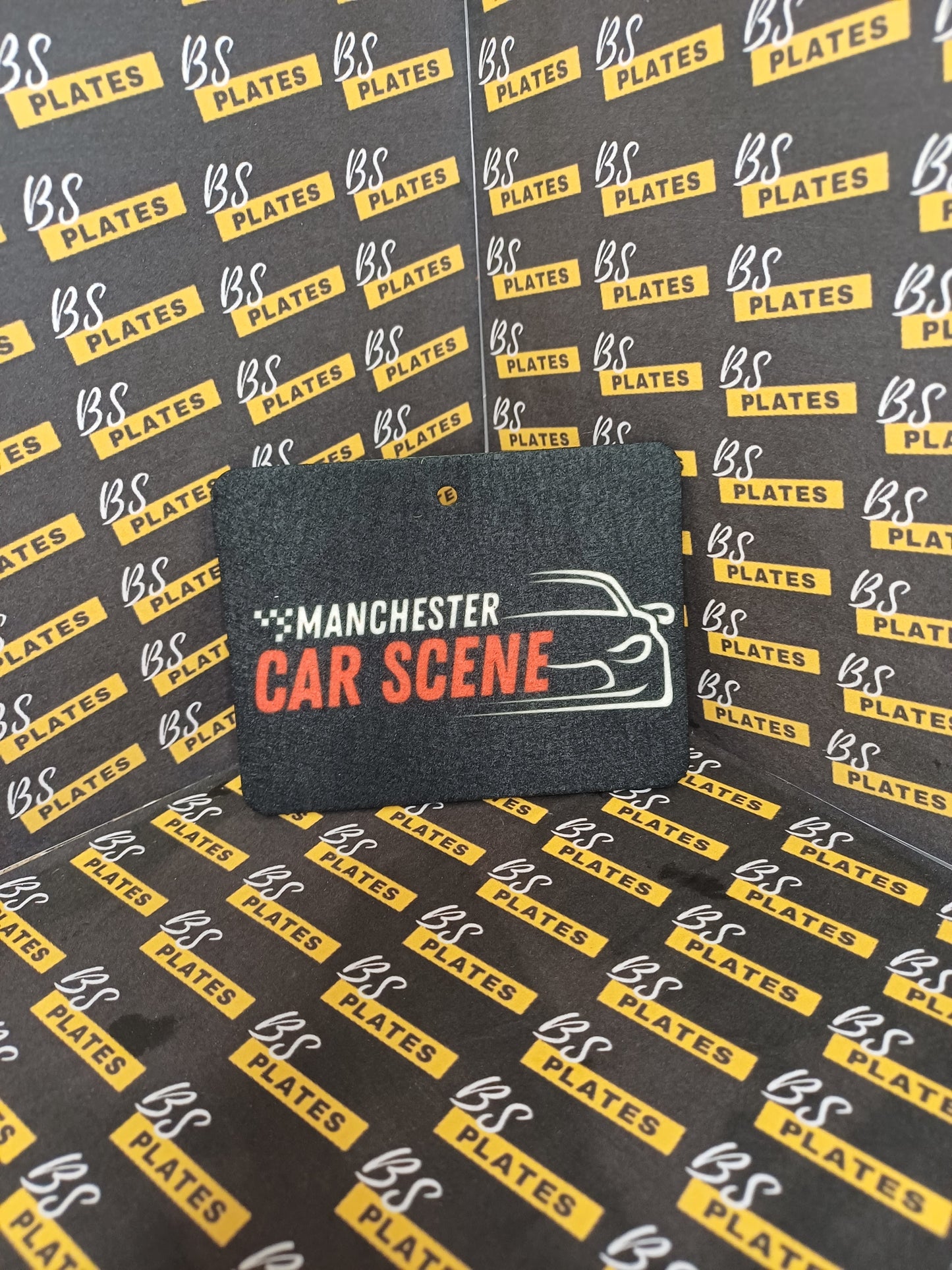 Personalised Town Car Scene Air Freshener