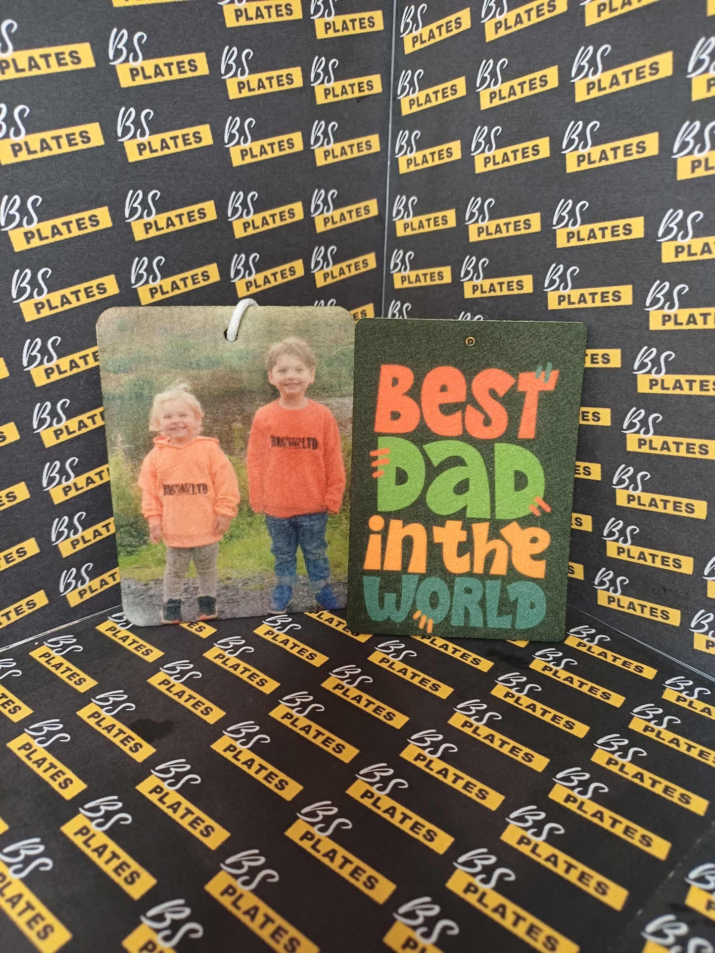 Personalised Best Dad Air Freshener
