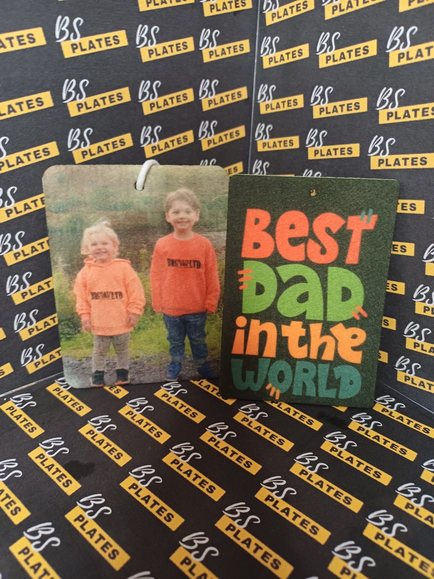 Personalised Best Dad Air Freshener
