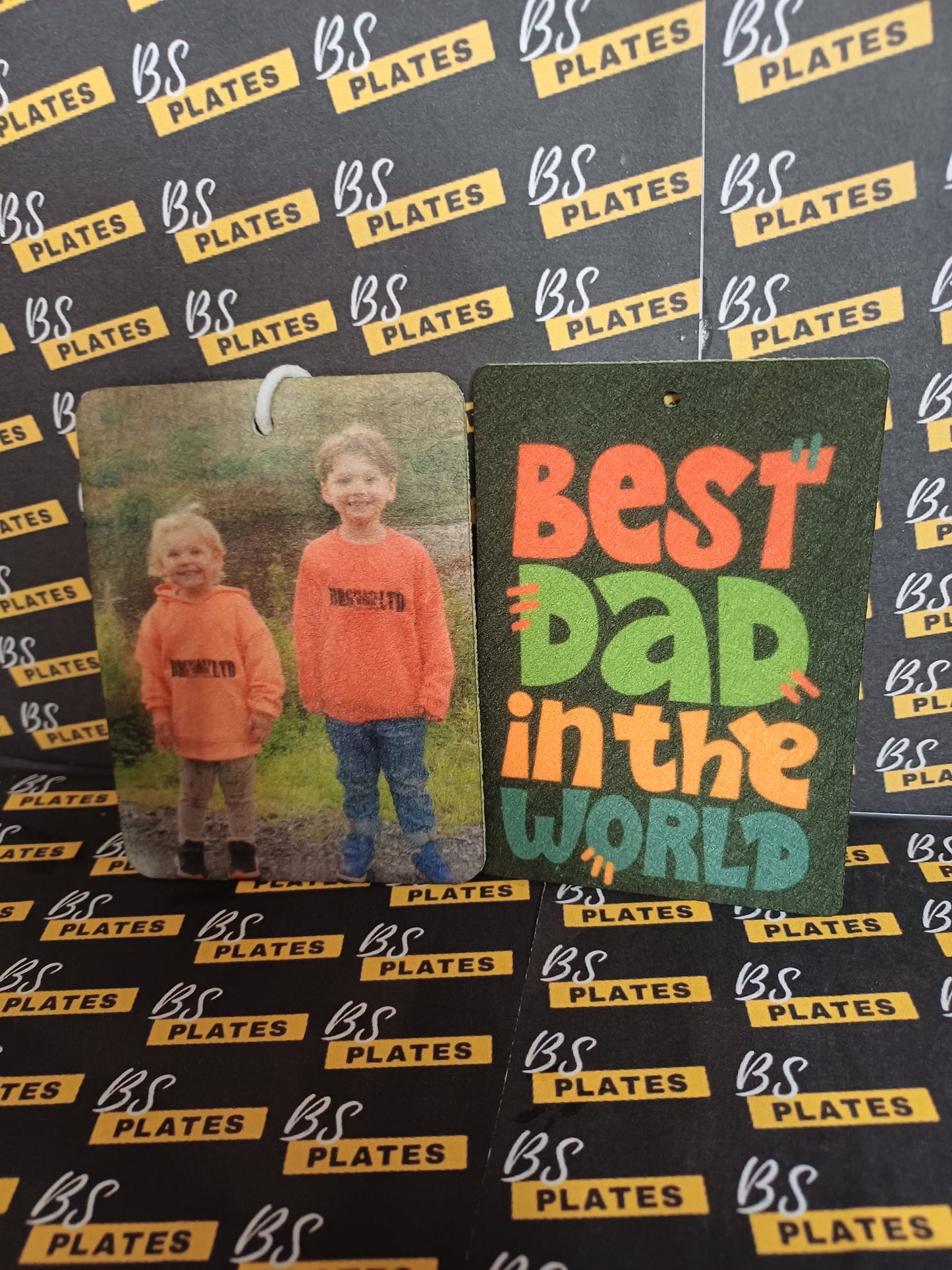 Personalised Best Dad Air Freshener