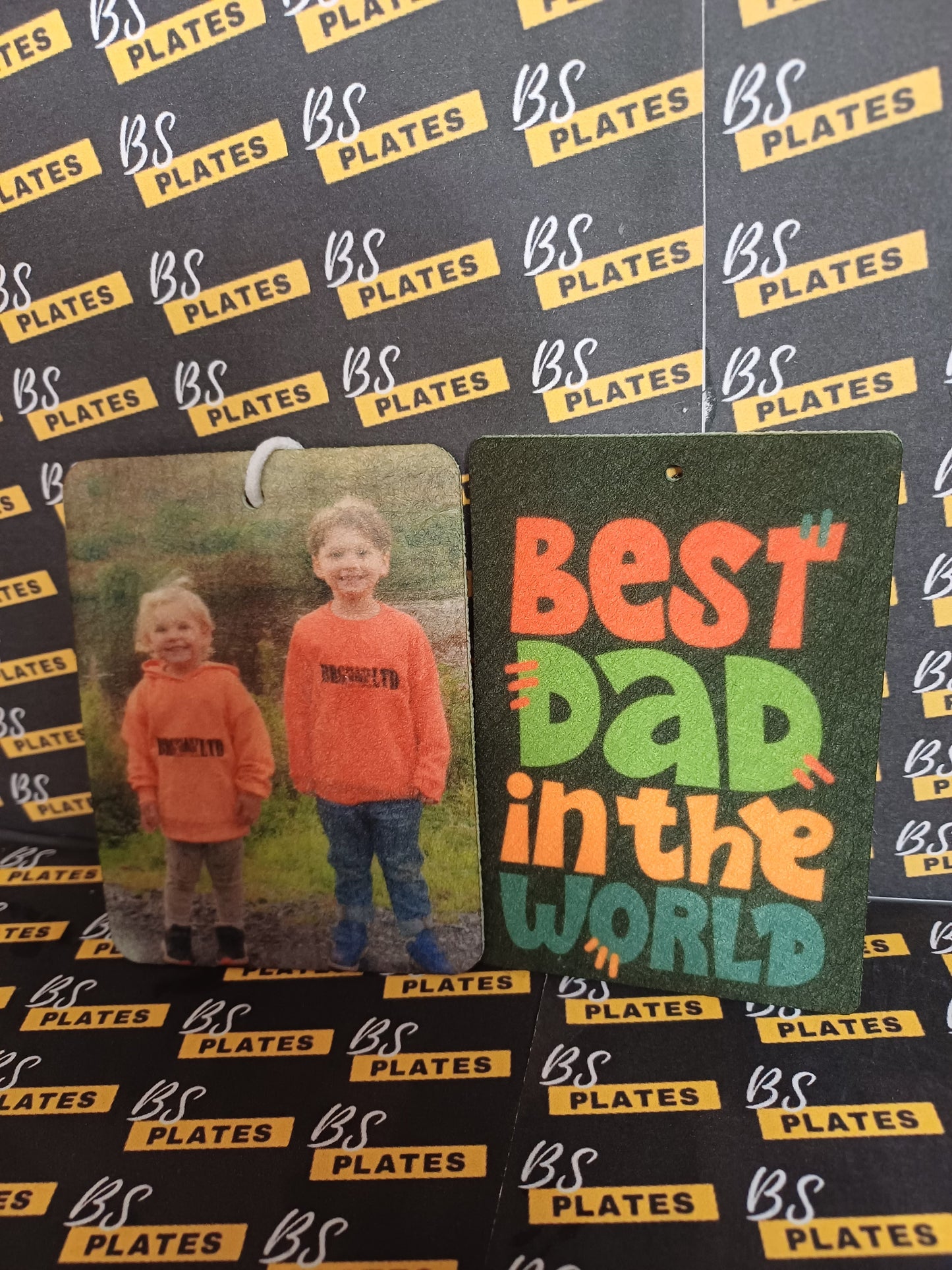 Personalised Best Dad Air Freshener