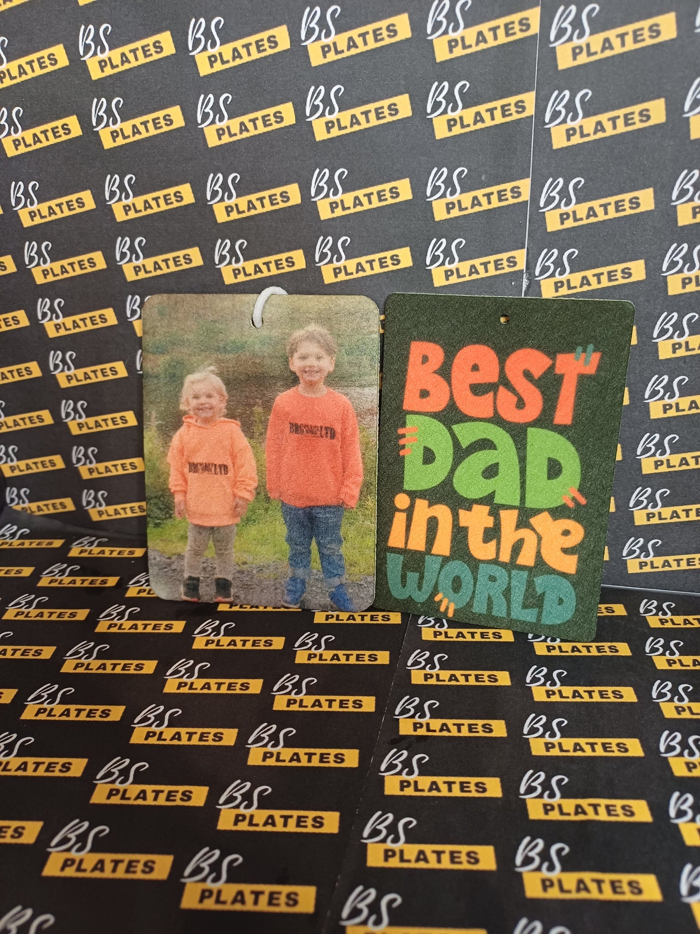 Personalised Best Dad Air Freshener