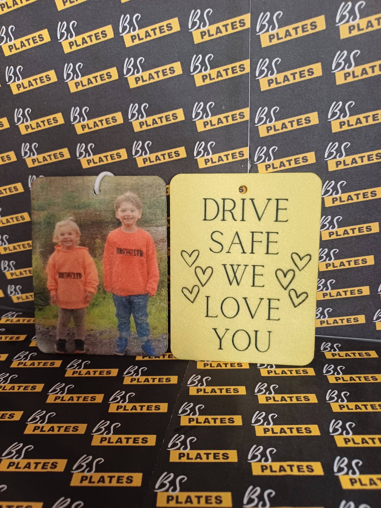Personalised Drive Safe Air Freshener