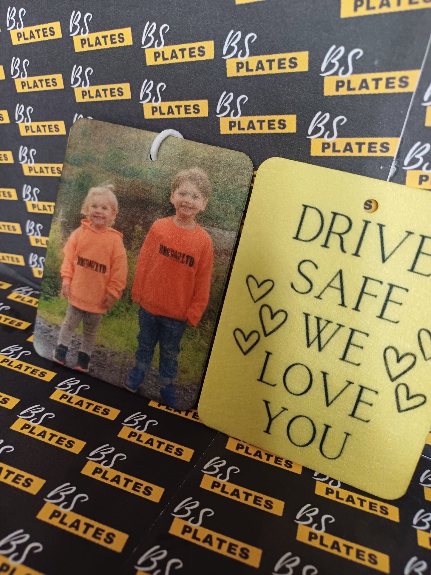 Personalised Drive Safe Air Freshener