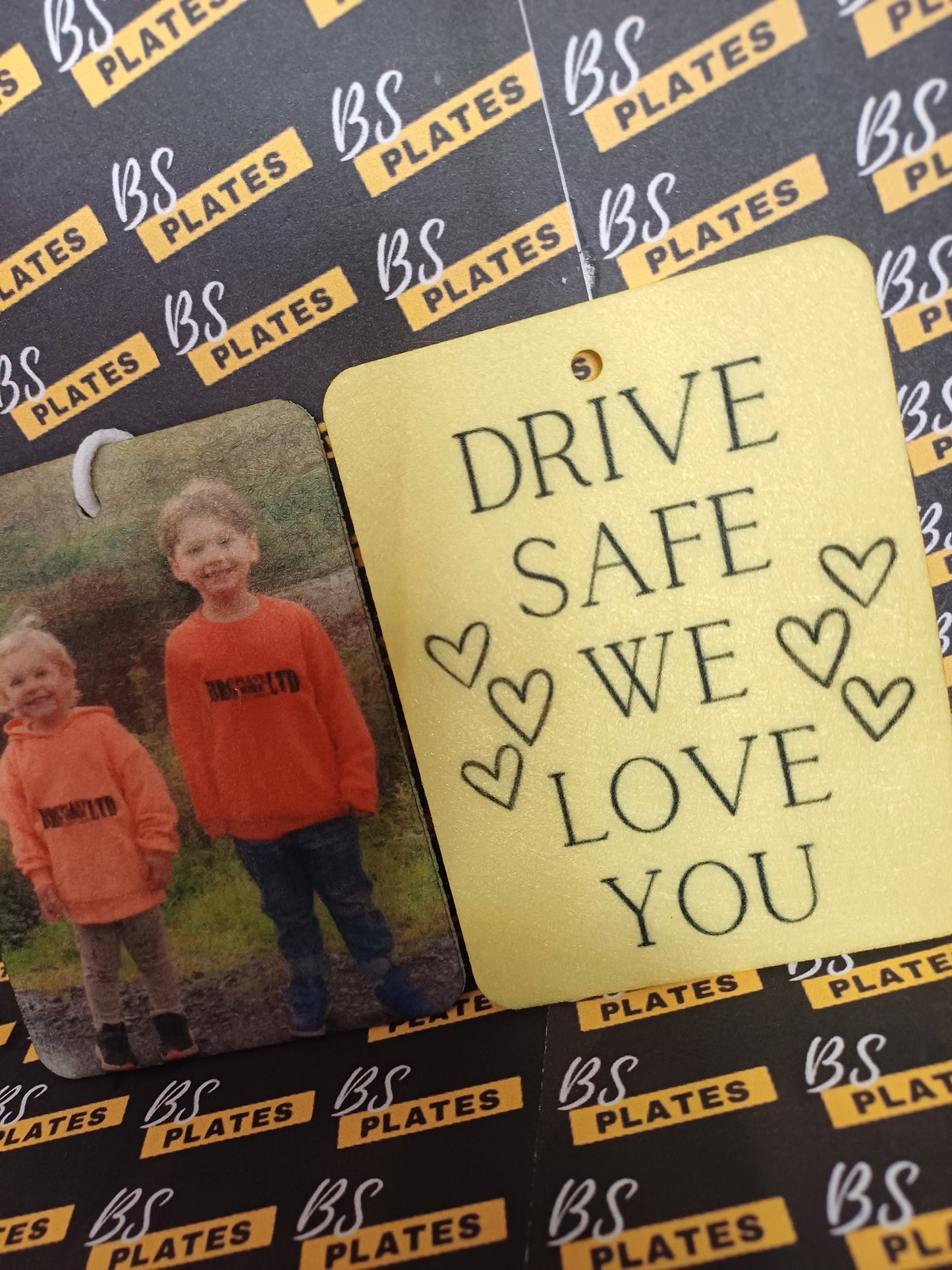 Personalised Drive Safe Air Freshener