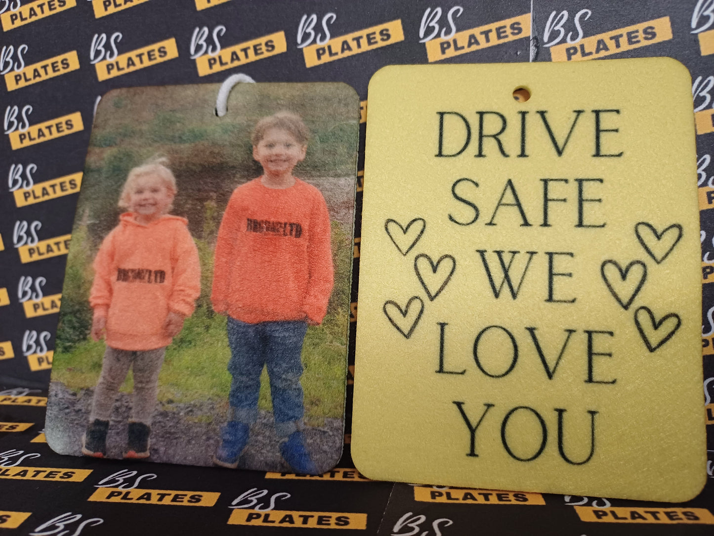 Personalised Drive Safe Air Freshener