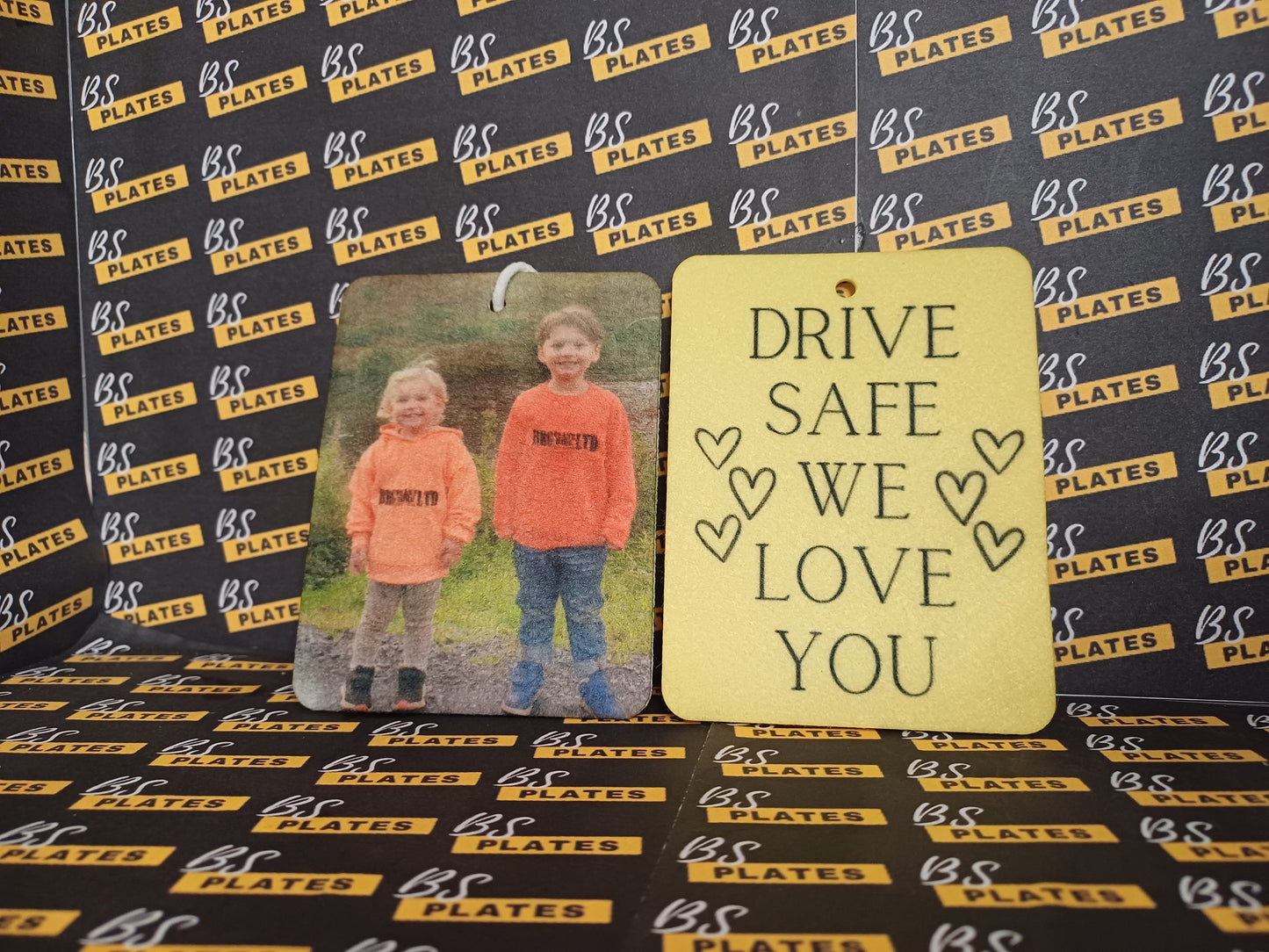 Personalised Drive Safe Air Freshener