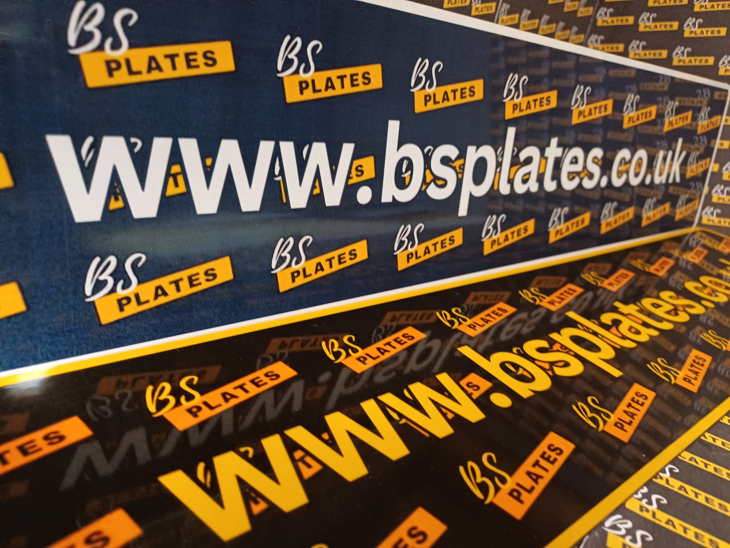 Business Logo Show Plate