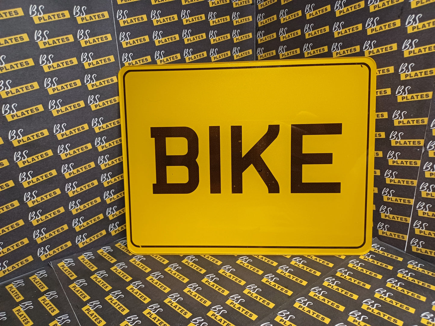 Motorbike 9x7 Number Plate