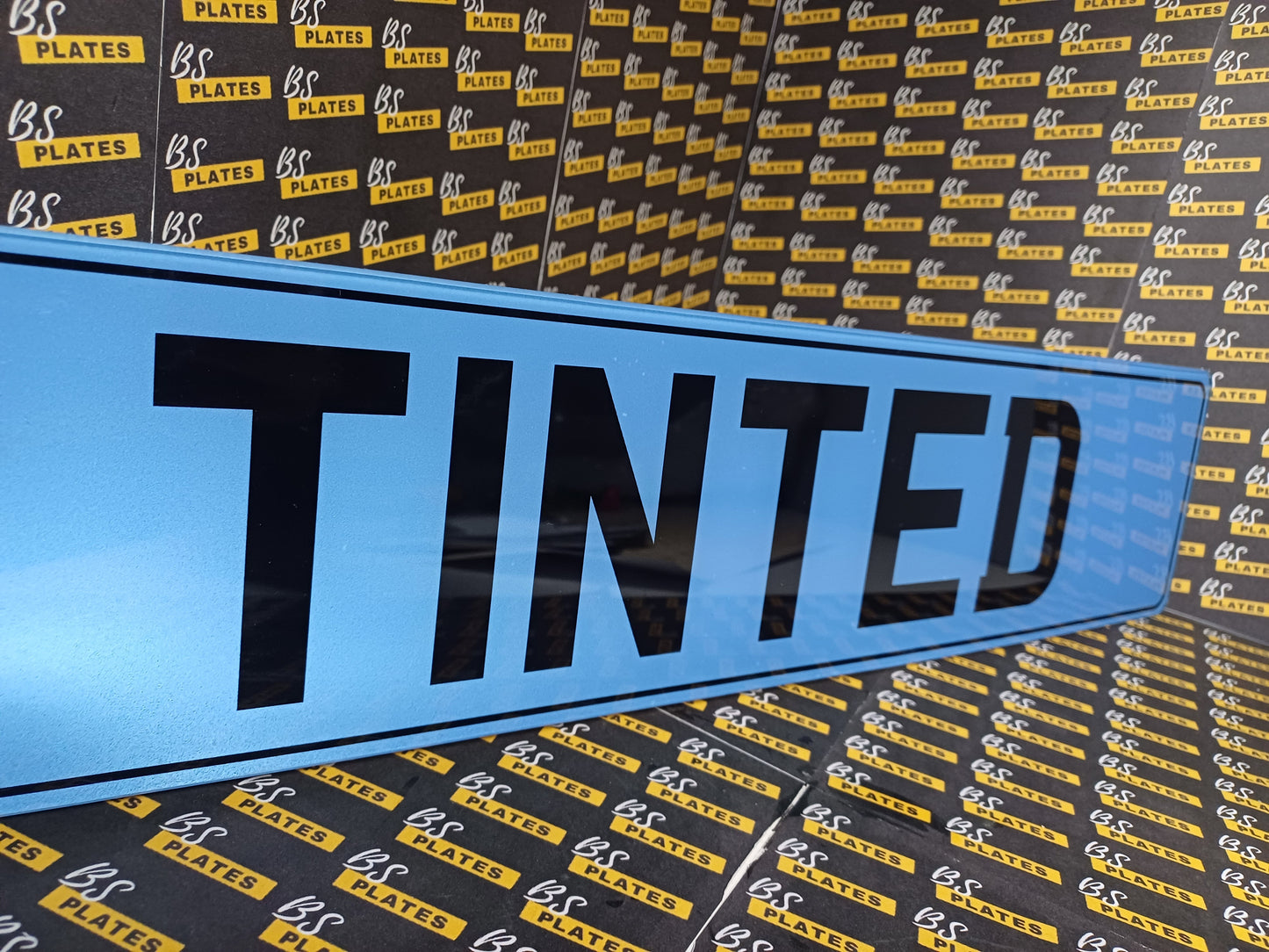 Blue Tinted Show Plates