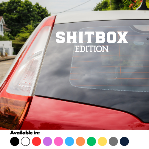 Shitbox Edition Sticker
