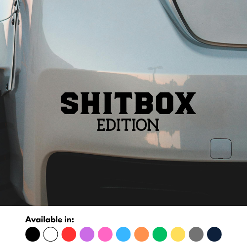Shitbox Edition Sticker
