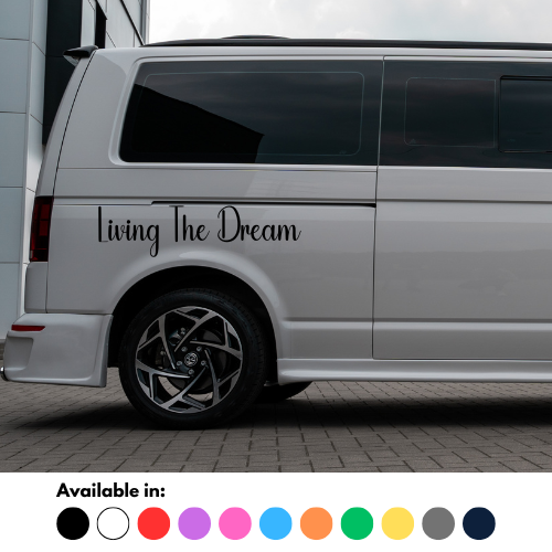 Living The Dream Sticker