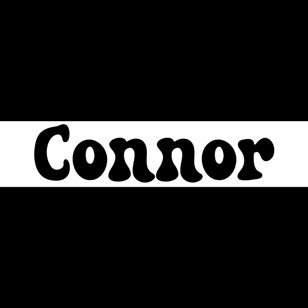 Custom Font Show Plate
