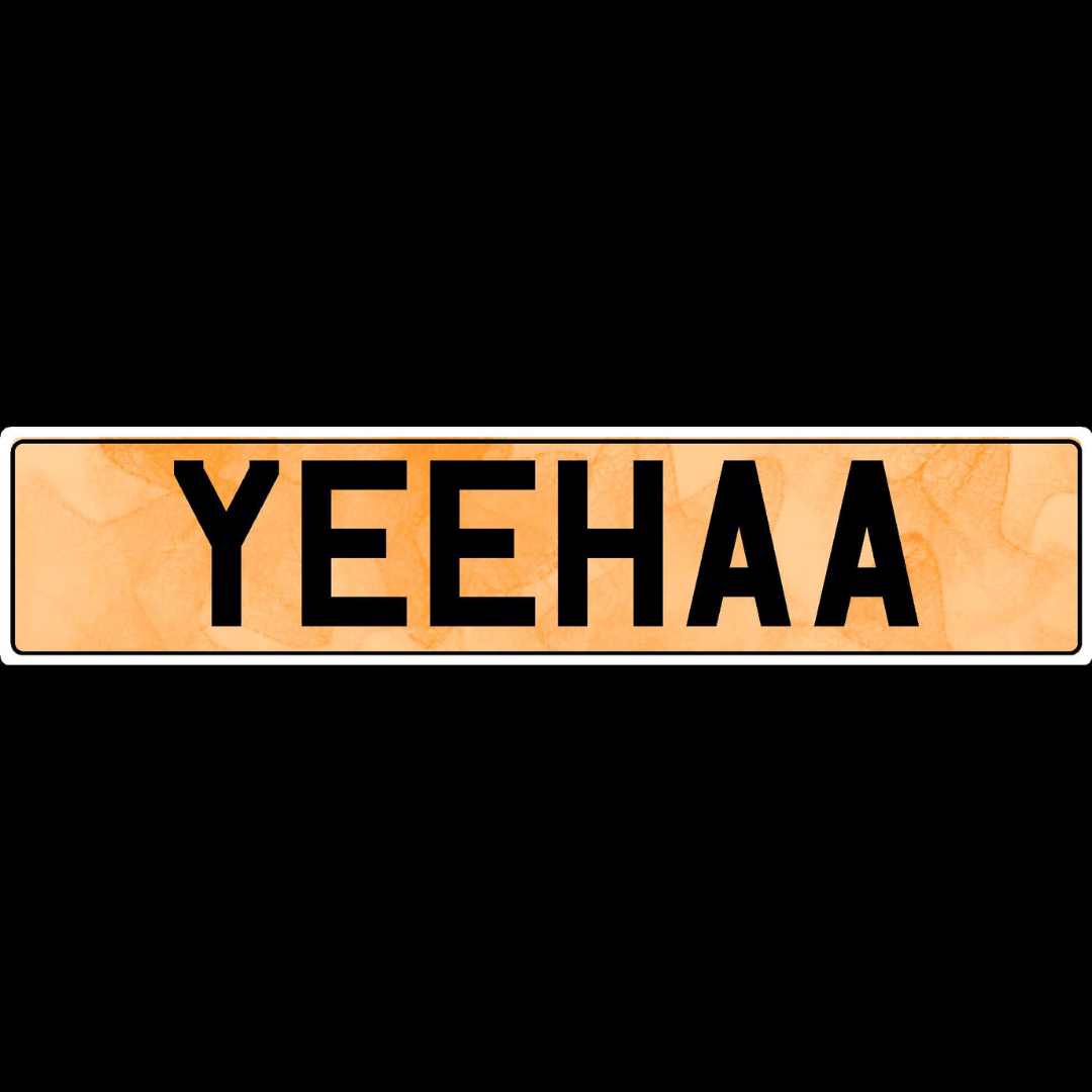 Yeehaa Show Plate
