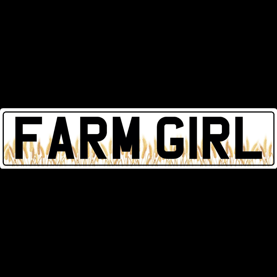 Farm Girl Show Plate