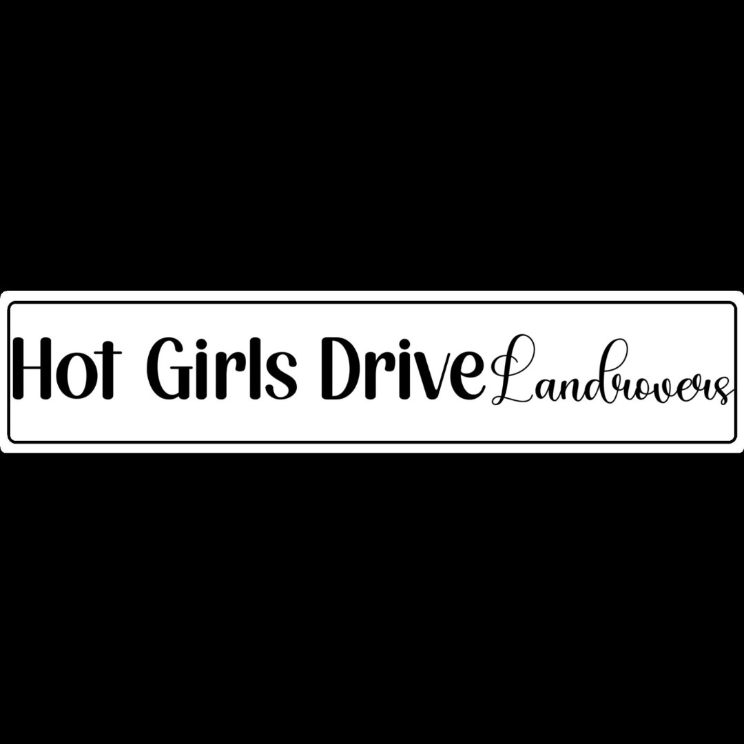 Hot Girls Drive Landrovers