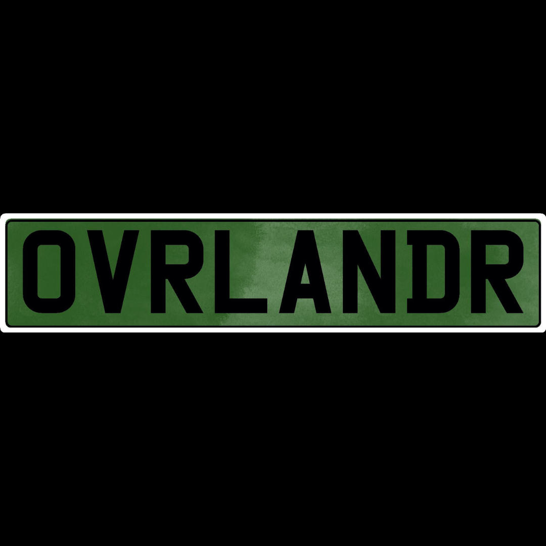 OVRLANDR Show Plate