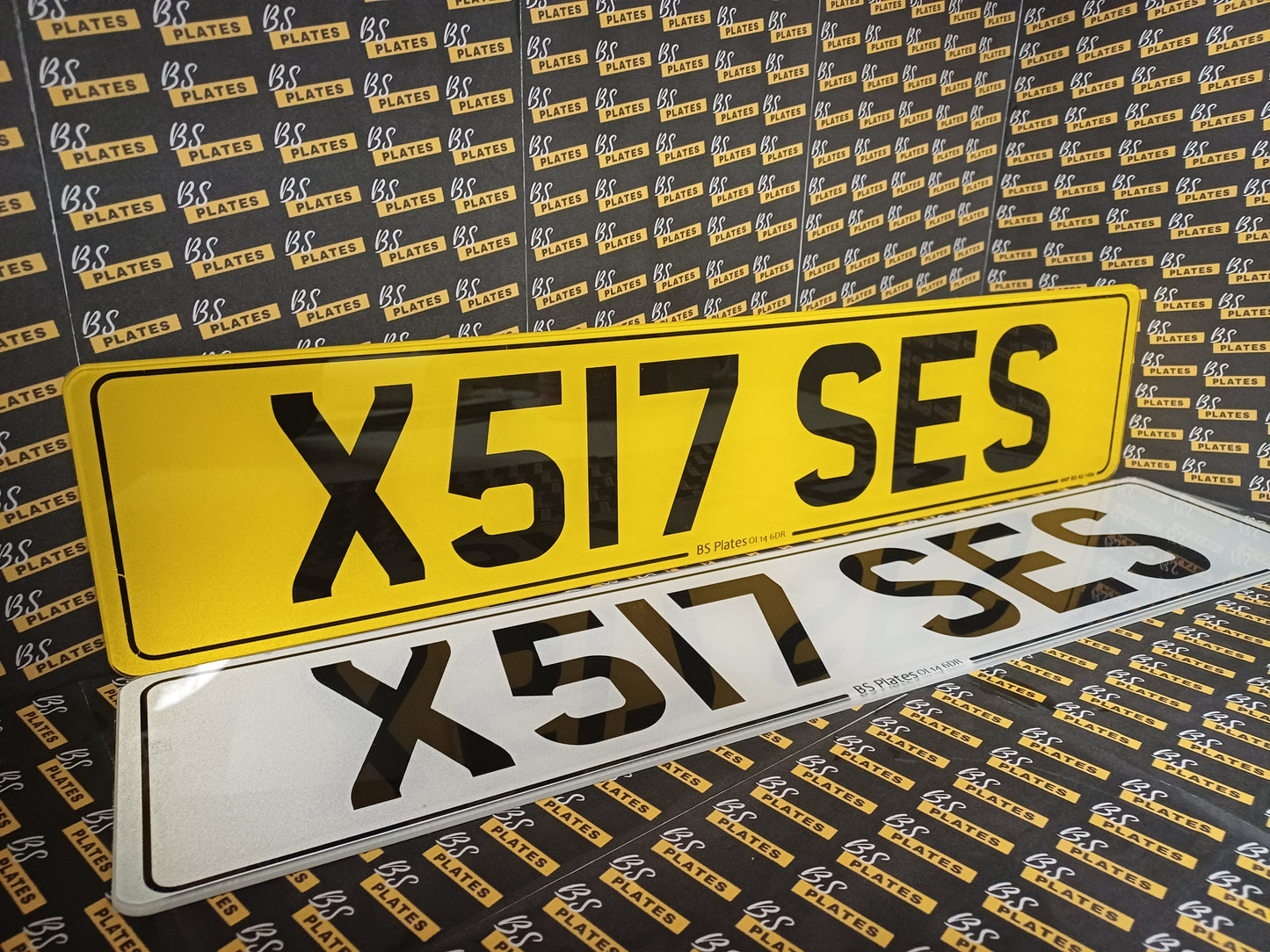 Standard Printed Number Plate