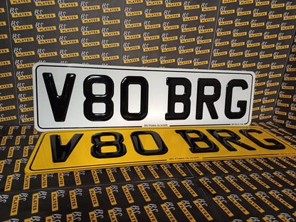 Short (6 Digits) Number Plates