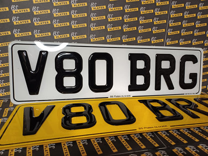 Short (6 Digits) Number Plates