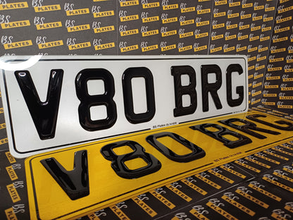 Short (6 Digits) Number Plates