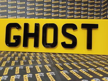 Ghost Number Plates