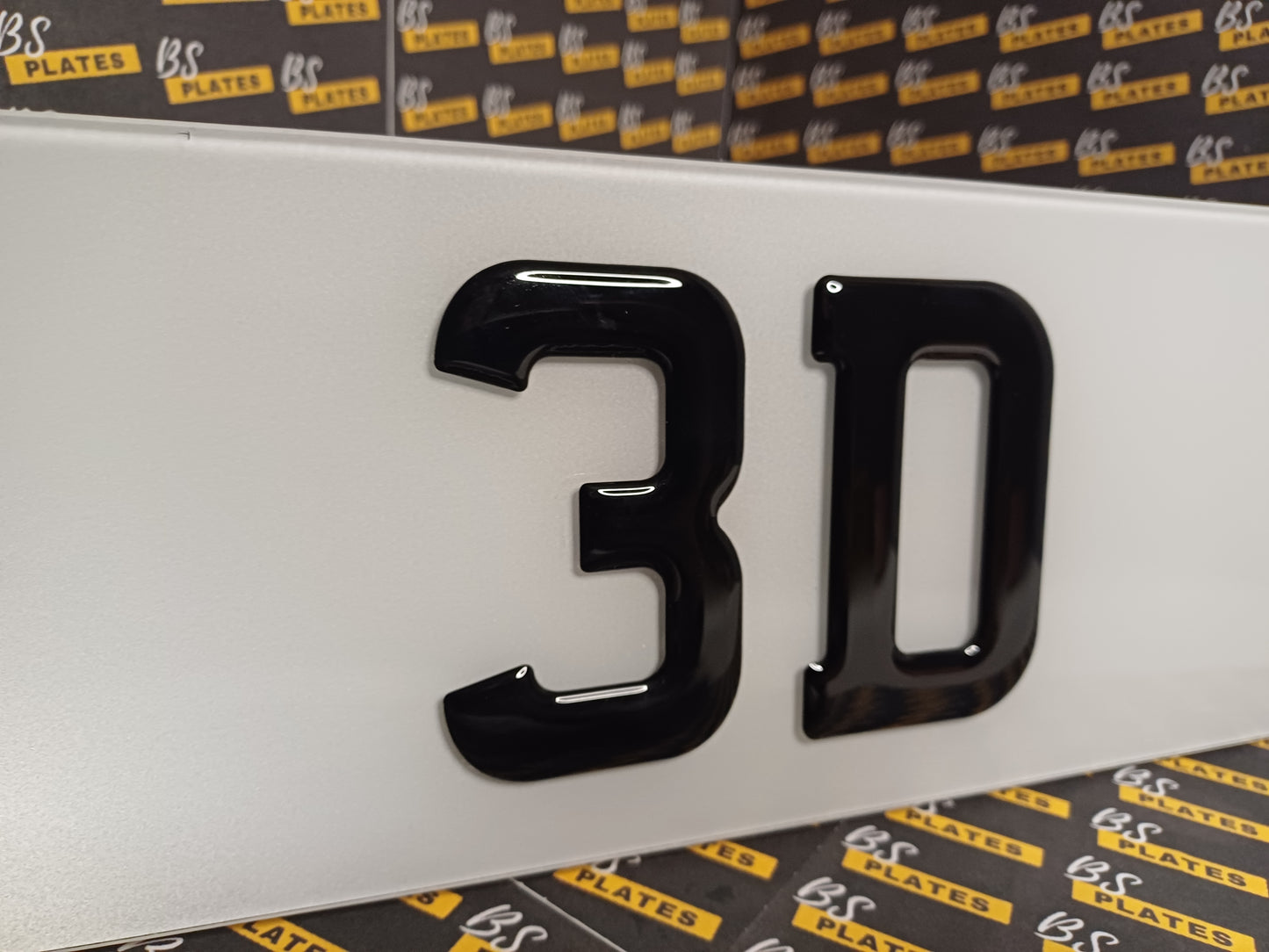 3D Gel Number Plates