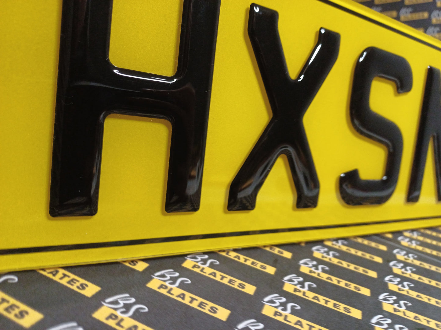 Personalised Name Show Plates