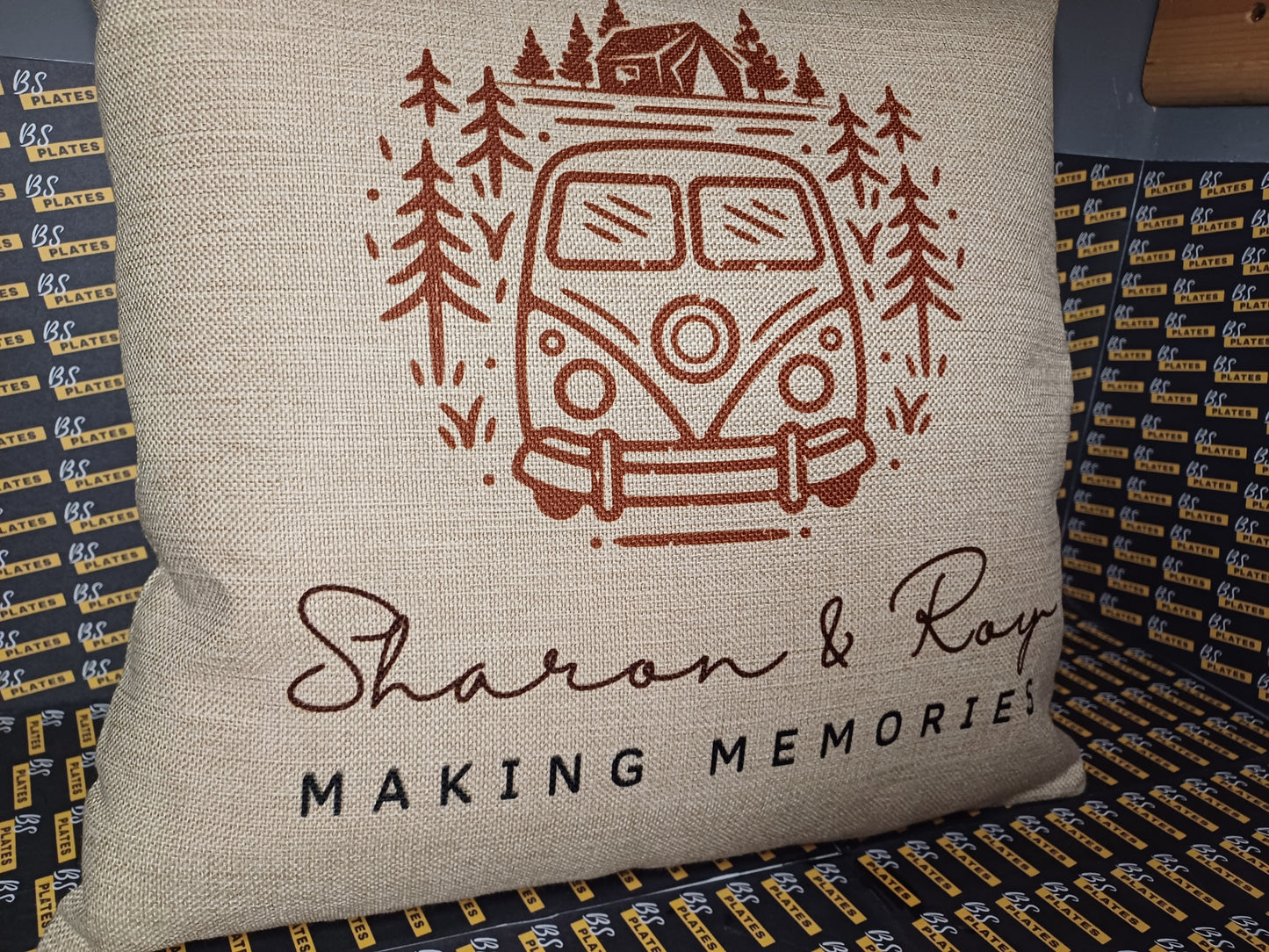 Vanlife Personalised Cushions