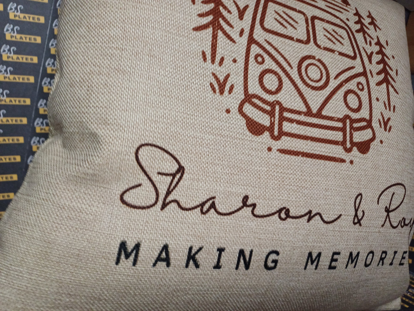 Vanlife Personalised Cushions