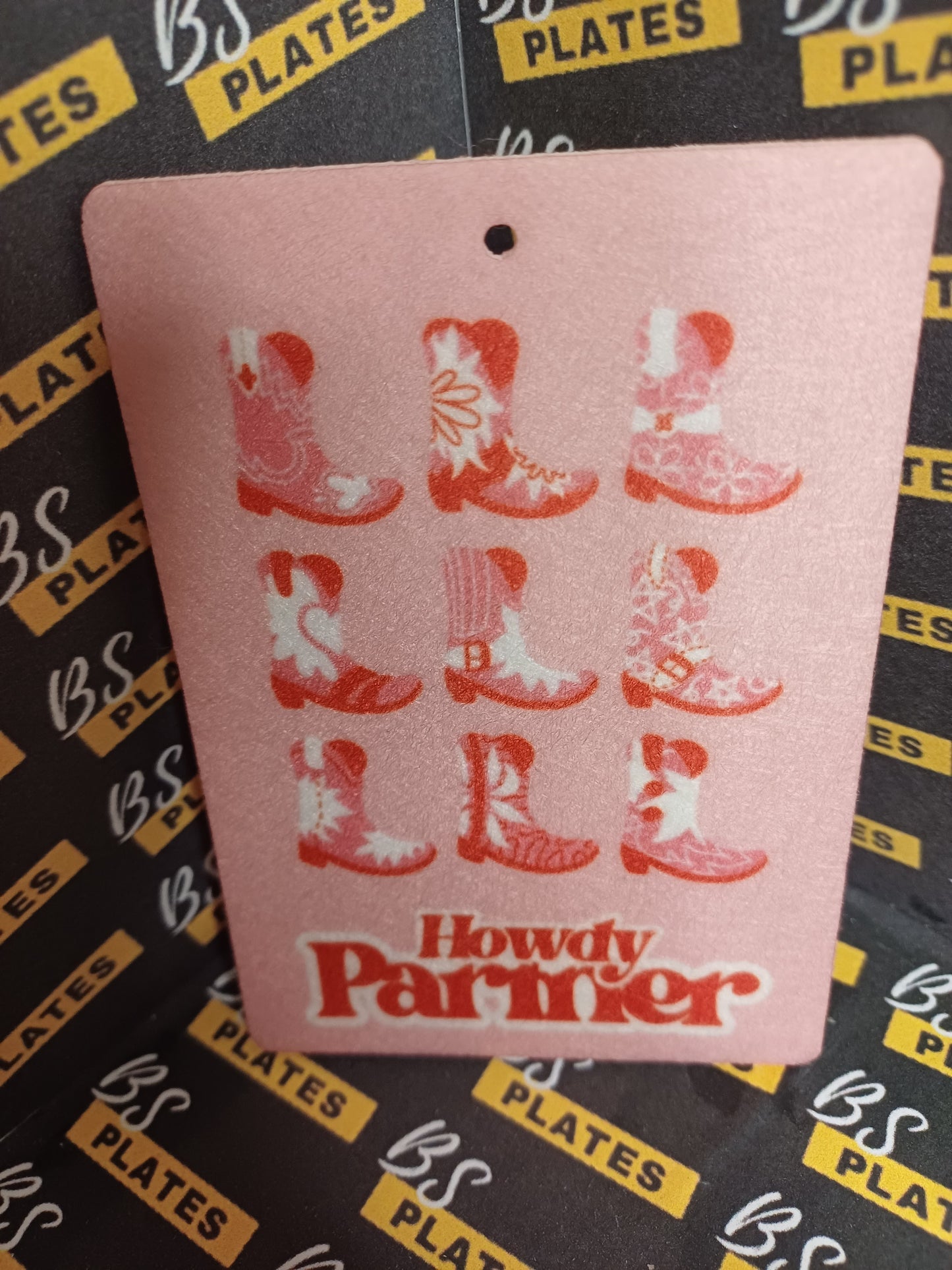 Howdy Partner Country Car Air Freshener