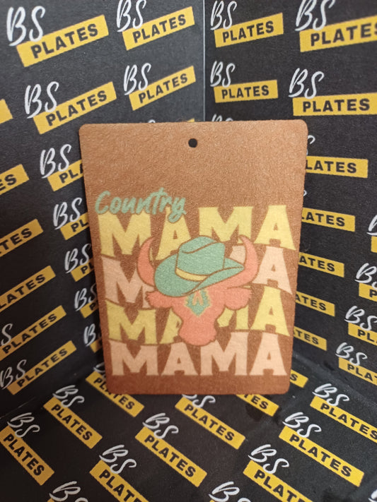 Country Mama Car Air Freshener