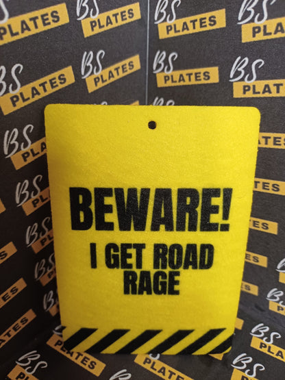 Road Rage Novelty Car Air Freshener