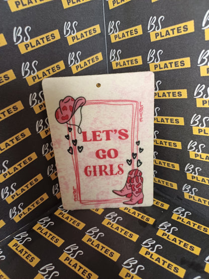 Country Girls Car Air Freshener