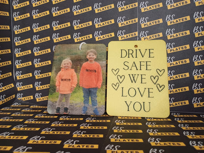 Personalised Drive Safe Air Freshener