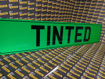 Green Tinted Show Plate