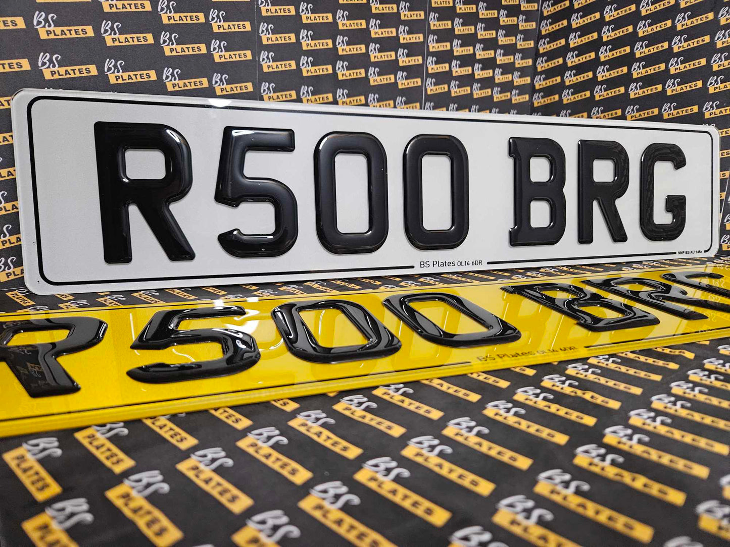 3D Gel Number Plates