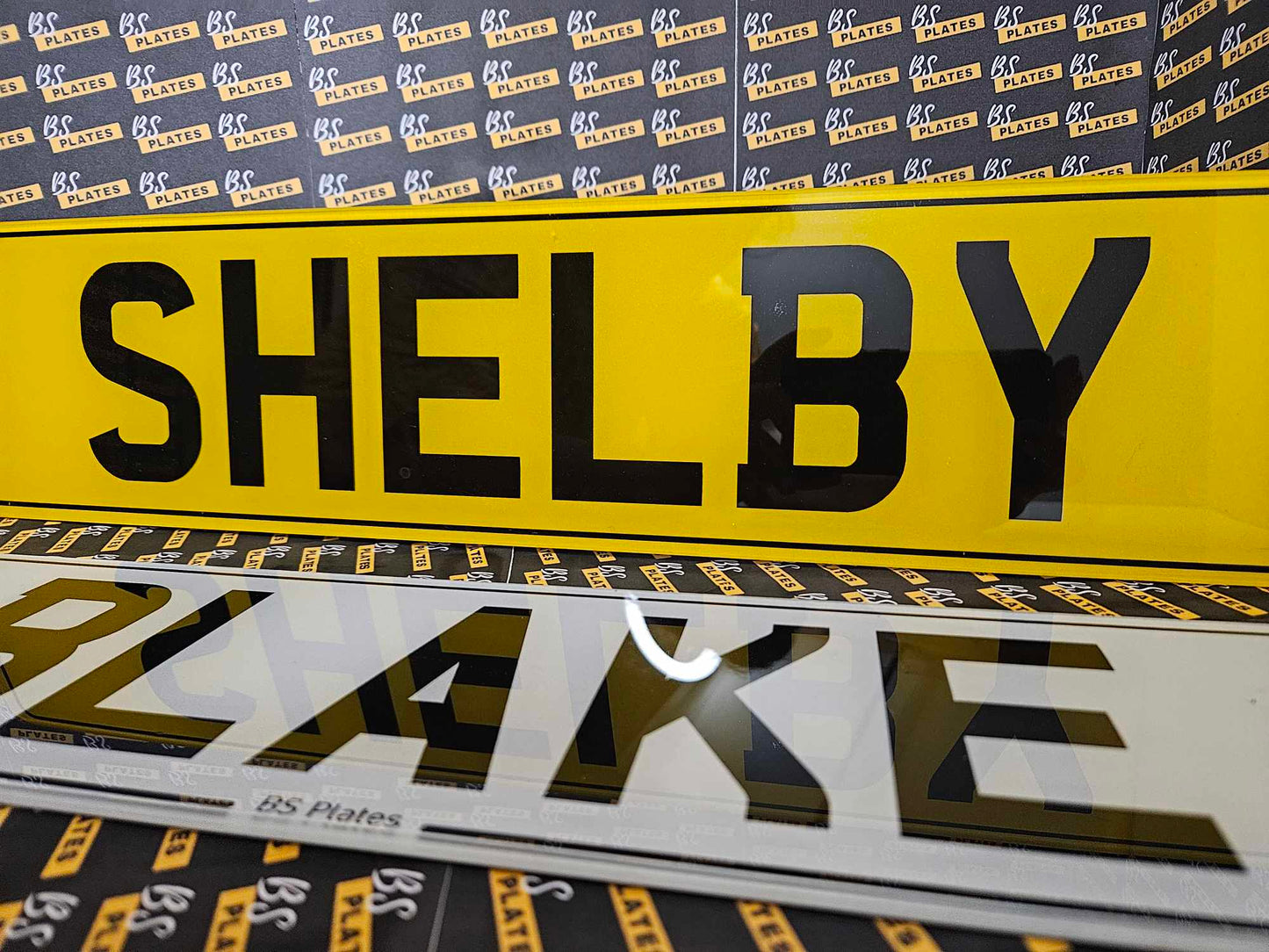 Personalised Name Show Display Number Plates