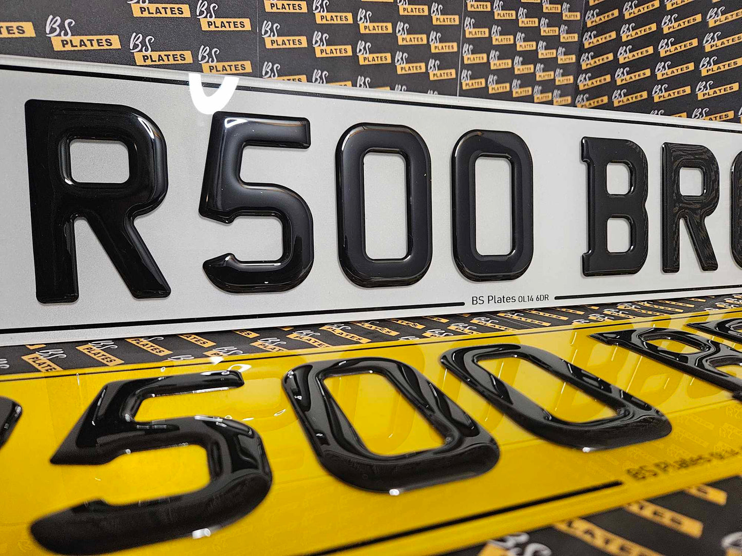 3D Gel Number Plates