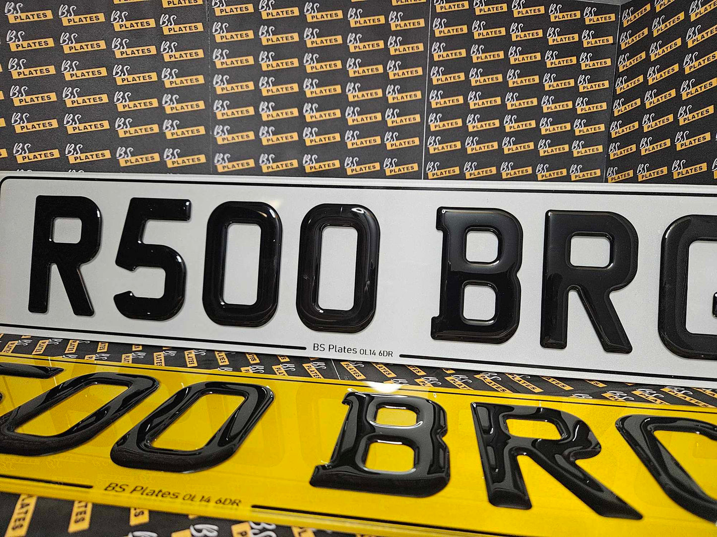 3D Gel Number Plates