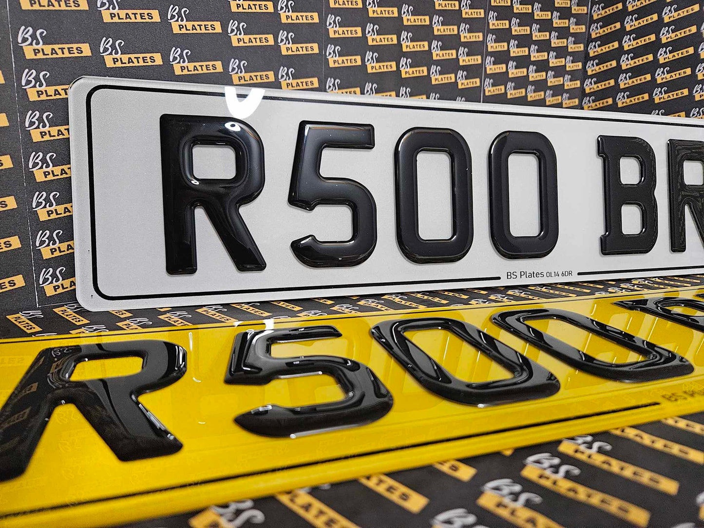 3D Gel Number Plates